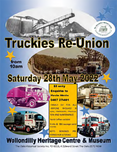 Truckies Reunion poster 2022